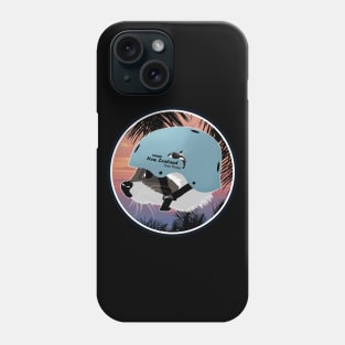 Raccon surfer Phone Case