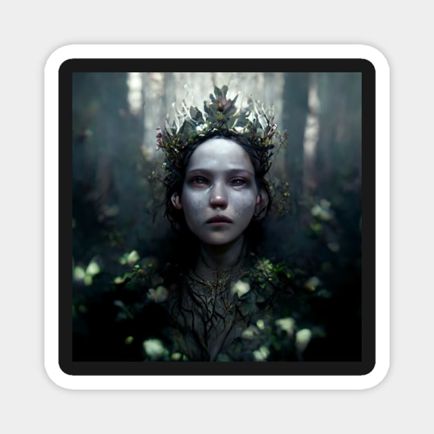 Queen of the Forest - best selling Magnet by bayamba