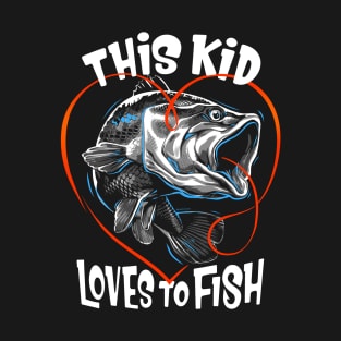 This Kid Loves To Fish T-Shirt