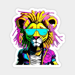 Dread Lion Magnet