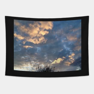 Sunset In The Clouds Tapestry