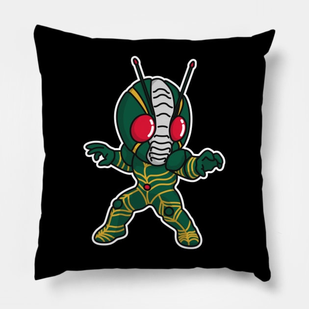 Kamen Rider ZO Chibi Style Kawaii Pillow by The Toku Verse