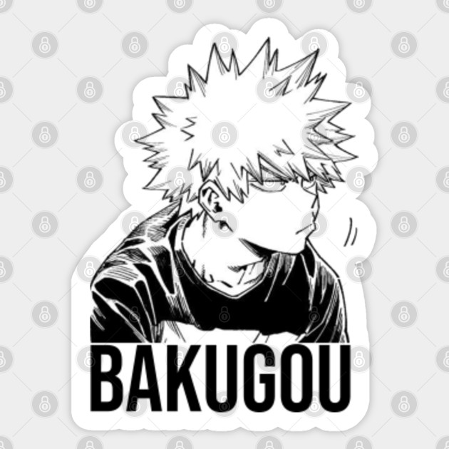 Kacchan 1 Bakugou Katsuki Sticker Teepublic