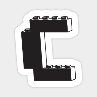 THE LETTER C Magnet