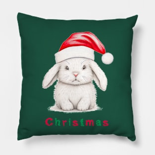 Christmas bunny Pillow