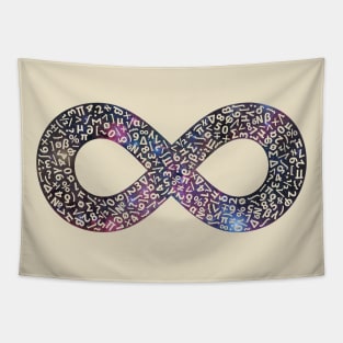 Infinity symbol universe V.4 Tapestry