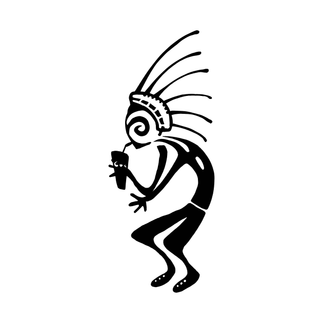 Kokopelli drink tonic white by ngmx