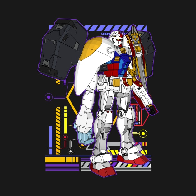 RX-78 Gundam by gblackid