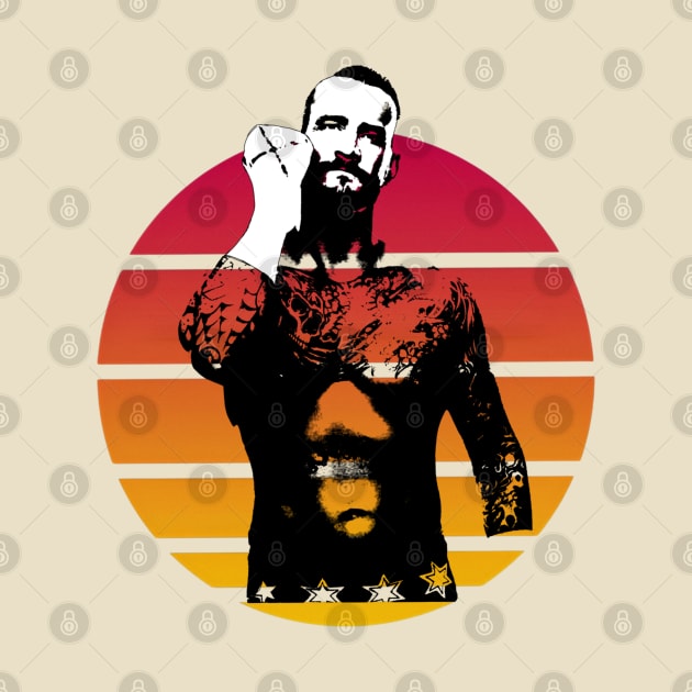 Cm punk t-shirt by Ucup stores