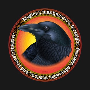 Crow Portrait T-Shirt