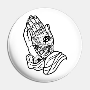 Praying hands Pin