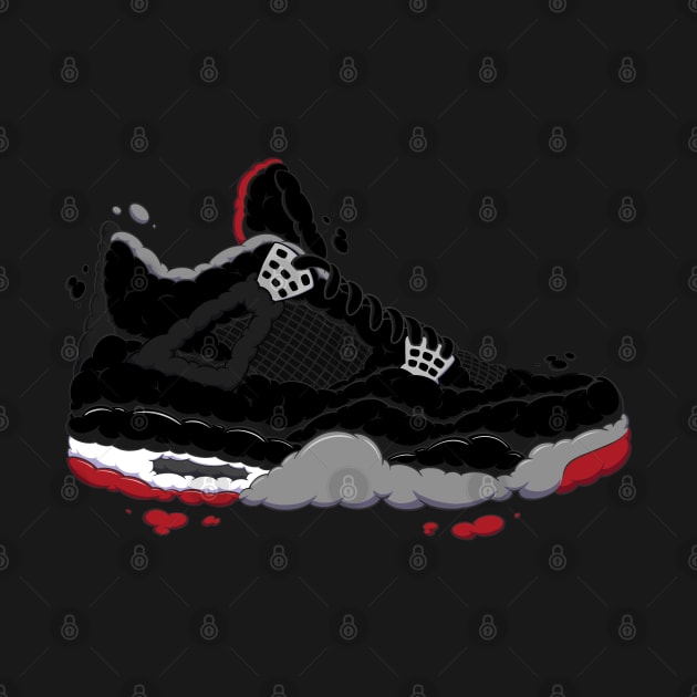 Air Jordan 4 Bred by Studio26