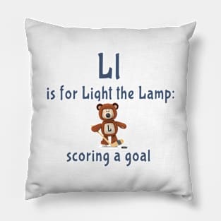 ABC's of Hockey - L Pillow