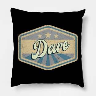 vintage dare Pillow