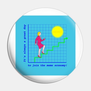 Join The Meme Economy Pin