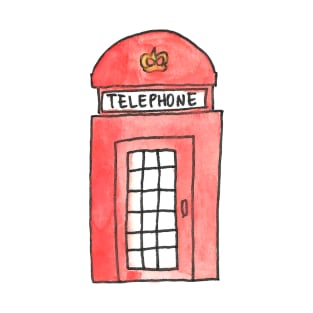 London Icons: Telephone Booth T-Shirt