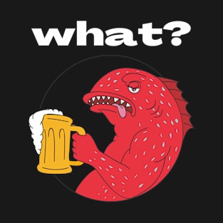 Beer Lover Drunk Fish T-Shirt