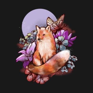 Moonlight fox T-Shirt