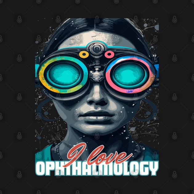 I love Ophthalmology by Brafdesign