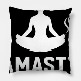 Namast'ay Home And Get High Yoga Pillow