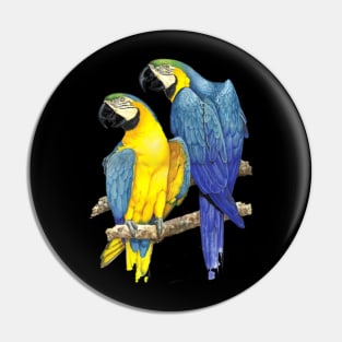 Brazilian Parrot Pin