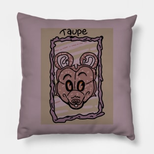 Taupe/Year of the Rat Pillow