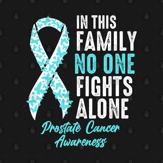 No One Fights Alone Prostate Cancer by JB.Collection