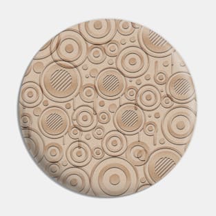 Abstract round pattern VI Pin