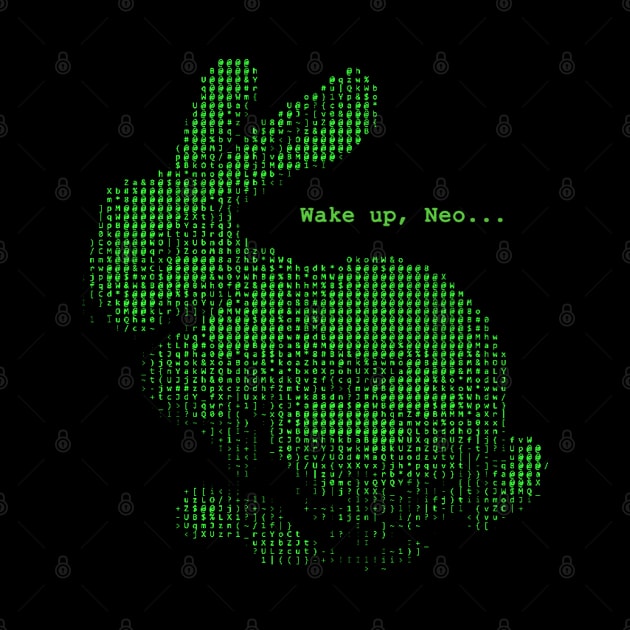 The Matrix - Follow the white rabbit I by ETERNALS CLOTHING