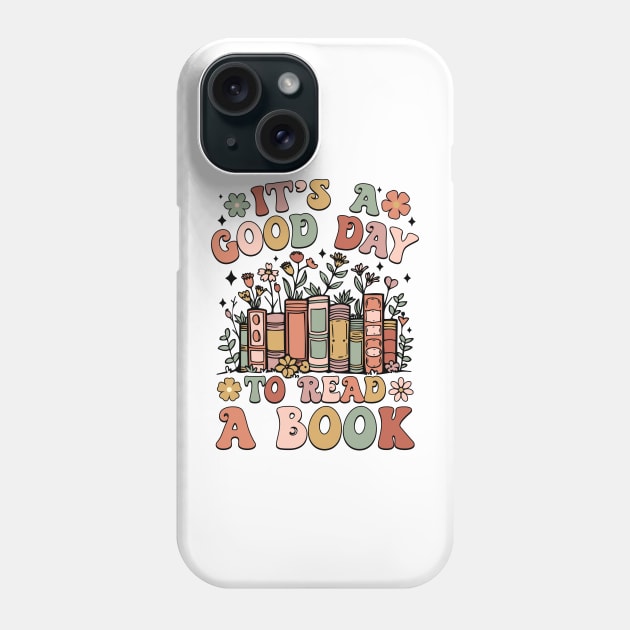 Its a Good Day to Read a Book Phone Case by catador design