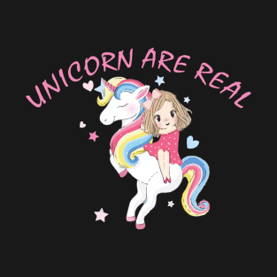 Unicorn Are Real Funny Motivational T-Shirt