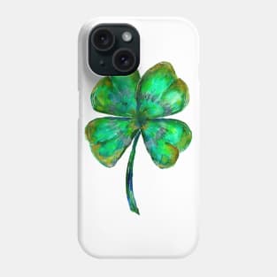 four leaf clover Phone Case