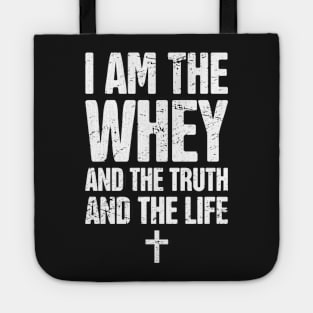 Funny Christian Workout Quote Tote