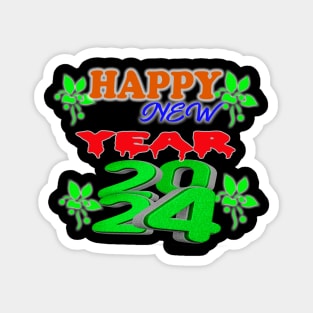 Happy new year 2024 Magnet