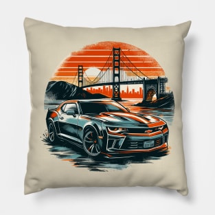 Chevy camaro Pillow