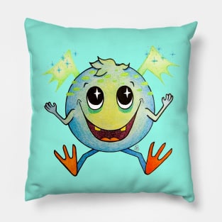 Blob With Wings Pillow