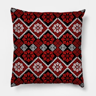 red flowers Pillow