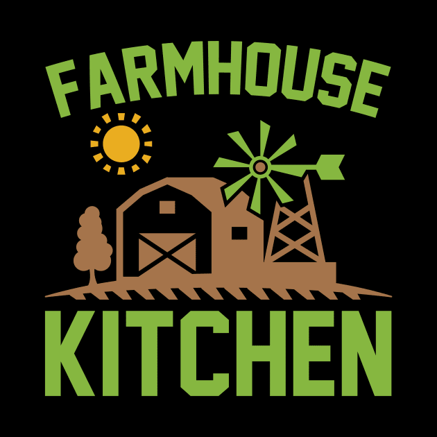 Farmhouse Kitchen T Shirt For Women Men by QueenTees