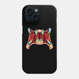 Open Wide You Ugly Monster Phone Case