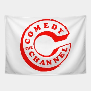 The Comedy Channel Logo Tapestry