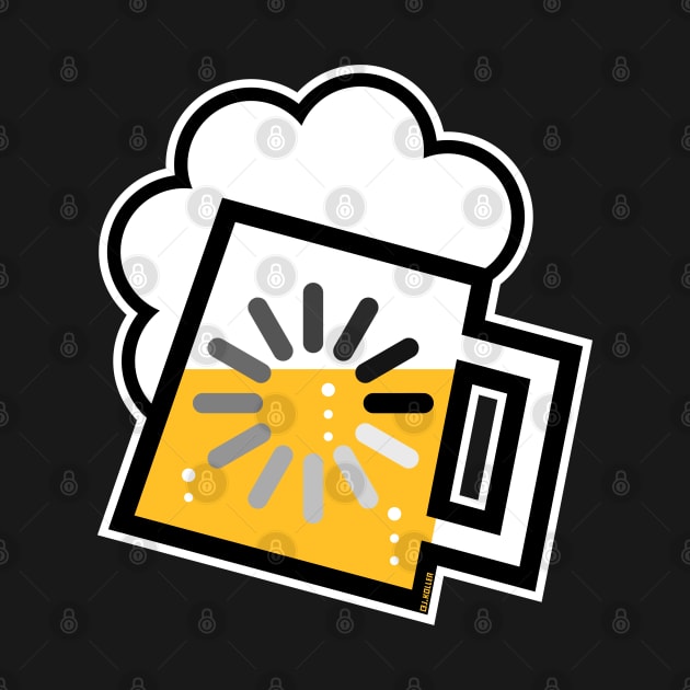 Beer Loading (Drinking In Progress / Icon / /) by MrFaulbaum