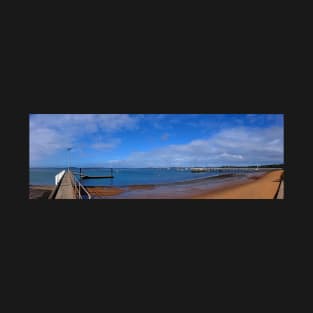 Rhyll Jetty Panorama, Phillip Island, Victoria, Australia T-Shirt