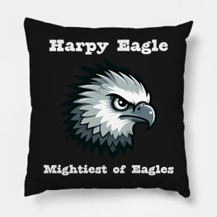 Harpy Eagle Bird of Prey Pillow