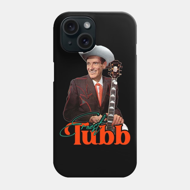 Ernest Tubb ))(( Classic Country Honky Tonk Tribute Phone Case by darklordpug