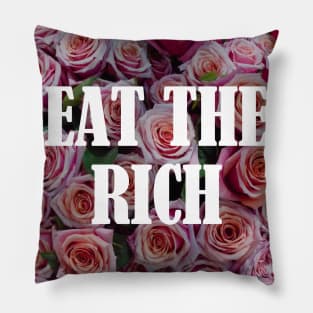 Capitalism Sucks - Eat The Rich Pillow