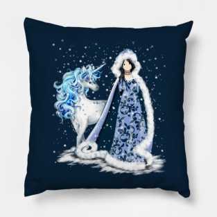 Snow Queen Pillow