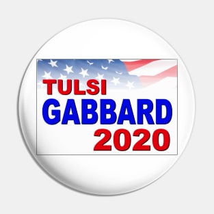 Tulsi Gabbard for President in 2020 Pin