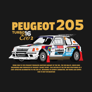 Peugeot 205 T-Shirt