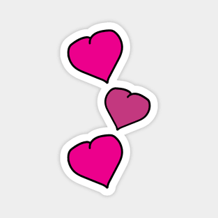 Hearts Magnet