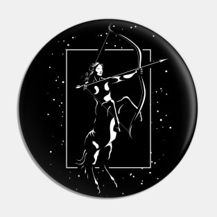 Sagittarius woman Zodiac Sign Pin